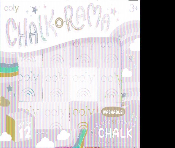 Block O Rama Chalk-O-Rama Block Sidewalk Chalk (Set of 12) a book by Ooly