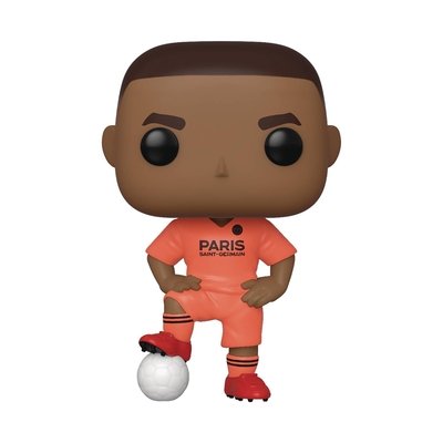 Pop Premiere League Football Paris Saint-Germain Kylian Mbappe Away Kit Vinyl Figure a book by Funko