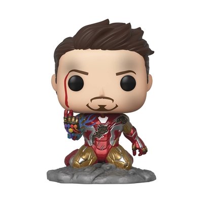 Pop Avengers Endgame I Am Iron Man Glow in the Dark Vinyl Figure a book by Funko