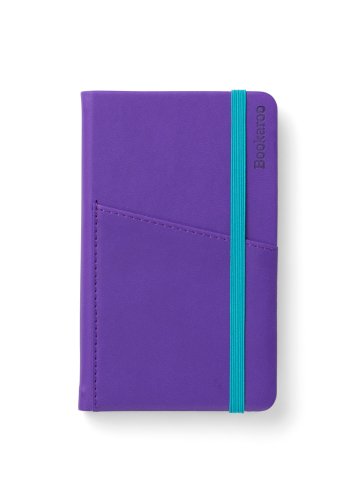 Bookaroo Pocket Notebook (A6) Purple book cover
