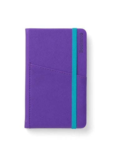 Bookaroo Pocket Notebook (A6) Purple book cover