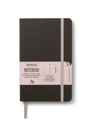Bookaroo Notebook (A5) Black book cover
