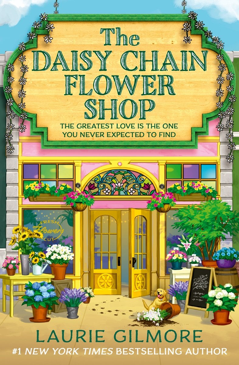 bookcover for The Daisy Chain Flower Shop
