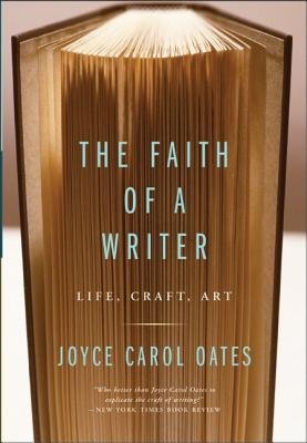 The cover consists of an upright, unfolded book with light shining on the top. The title and author name are in a light teal color.