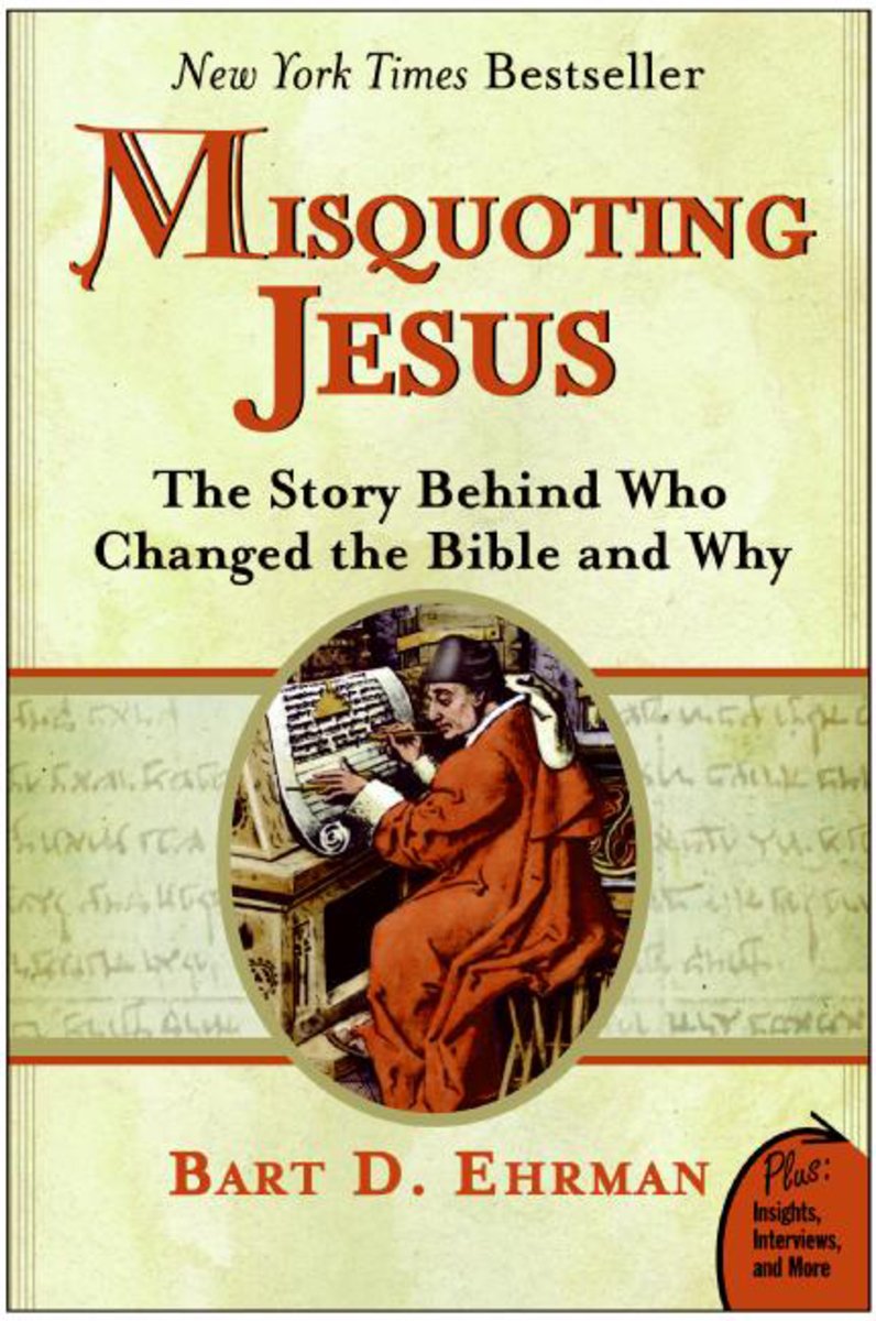 Misquoting Jesus a book by Bart D. Ehrman - Bookshop.org US