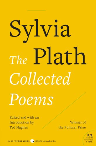 The Collected Poems by Sylvia Plath book cover.
