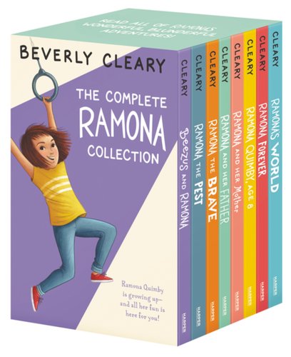 The complete 8 book ramona collection box set by Beverly Cleary.