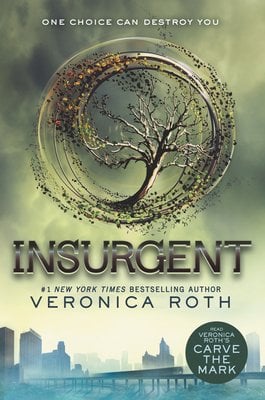 Insurgent by Veronica Roth book cover