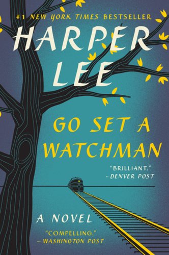 Book cover by "Go Set a Watchman" by Harper Lee.
