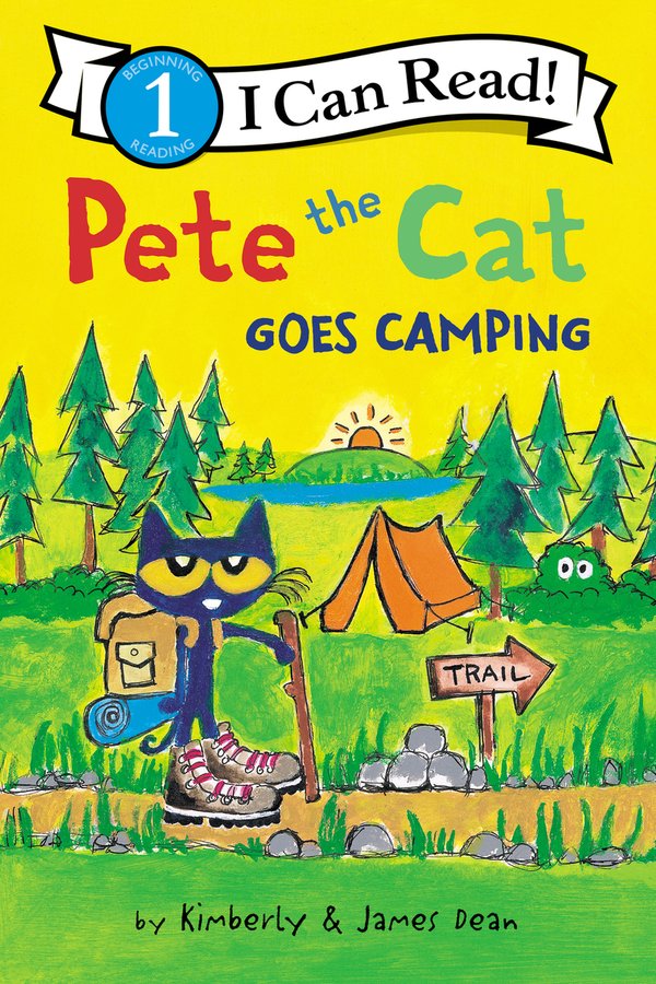 Pete the Cat Goes Camping bookcover