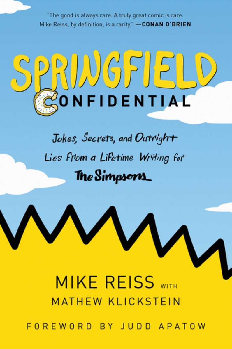 Springfield Books Springfield Confidential a book by Mike Reiss, Mathew Klickstein, and ...