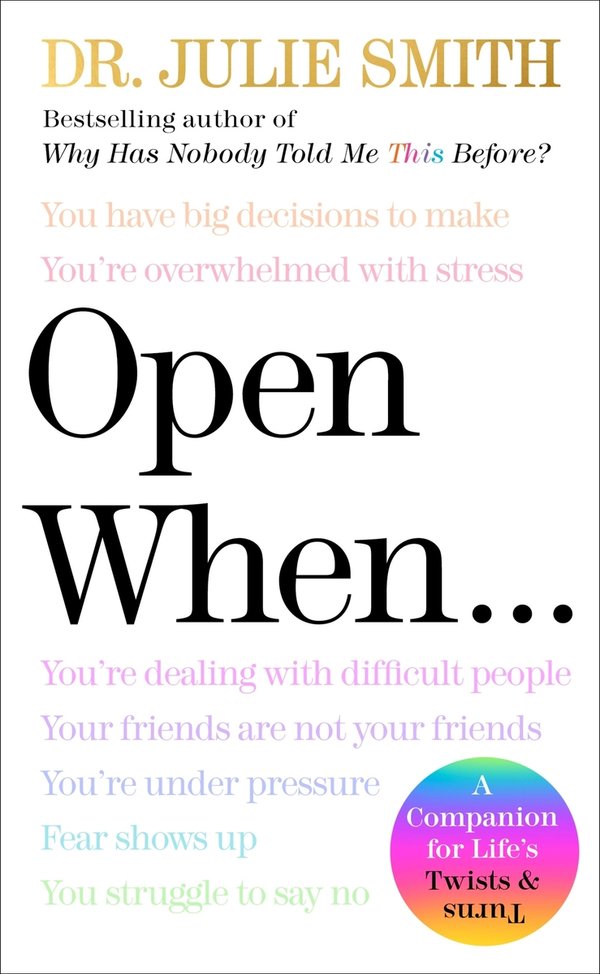 Open When a book by Julie Smith - Bookshop.org US