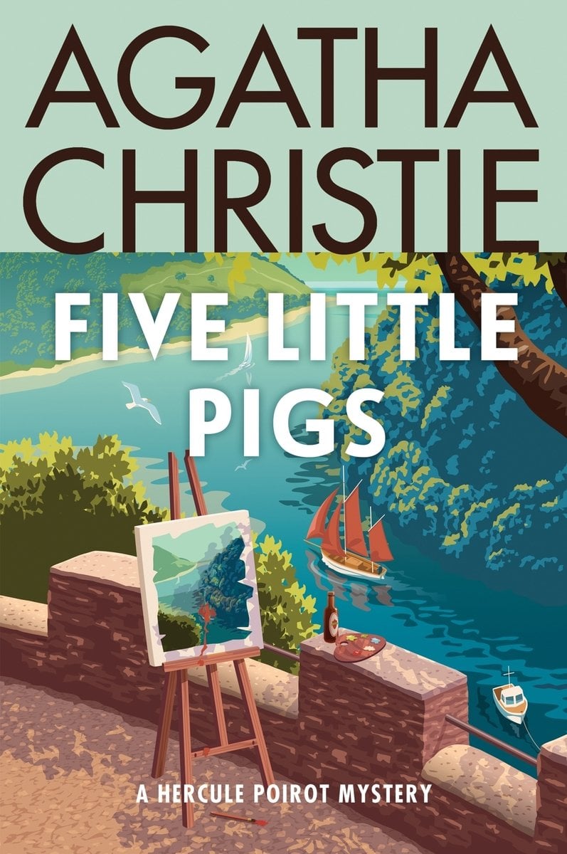 Five Little Pigs bookcover