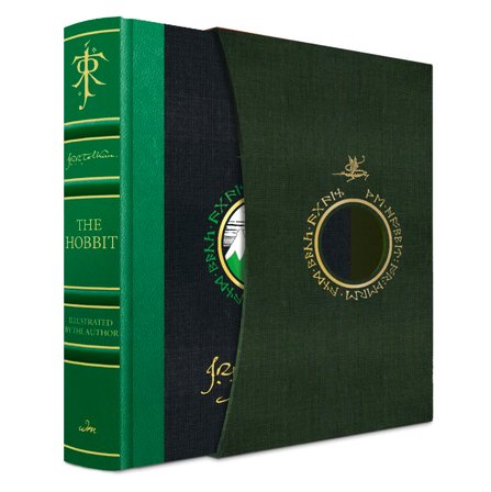 The Hobbit Deluxe Illustrated by the Author bookcover
