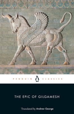 Book cover for "The Epic of Gilgamesh."