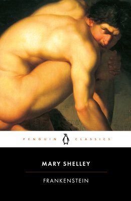Part of the Penguin Classics collection, the cover features a muscular, naked man crouching in a low squatting position, his face staring directly at the viewer.