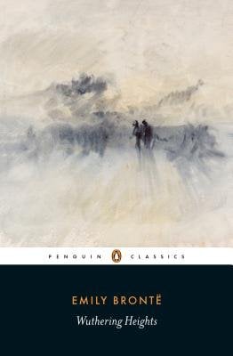 A penguin classics book cover with an abstract painting of what looks like a snowy landscape. It says "Emily Brontë Wuthering Heights" on the bottom.