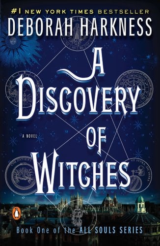 A Discovery of Witches by Deborah Harkness, book cover