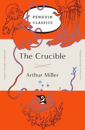 The Crucible by Arthur Miller book cover