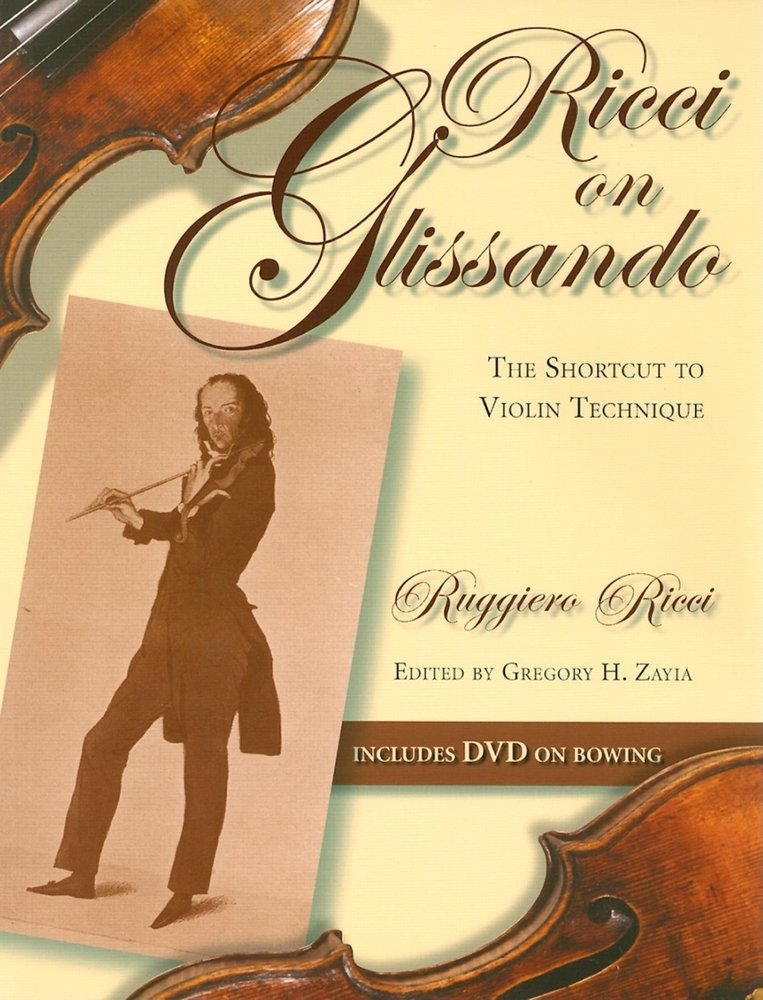 Ricci on Glissando a book by Ruggiero Ricci and Senior Patent Agent ...