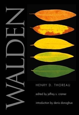 Walden by Henry David Thoreau book cover