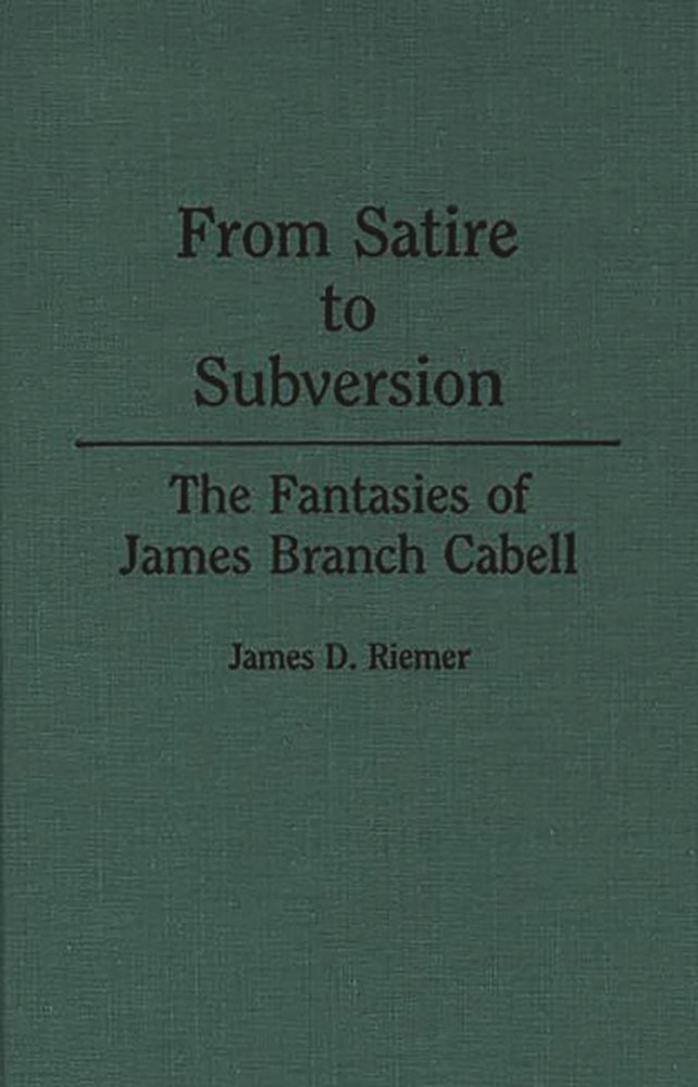 From Satire to Subversion a book by James Riemer - Bookshop.org US