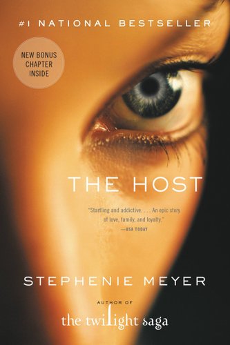 The Host by Stephanie Meyer book cover.