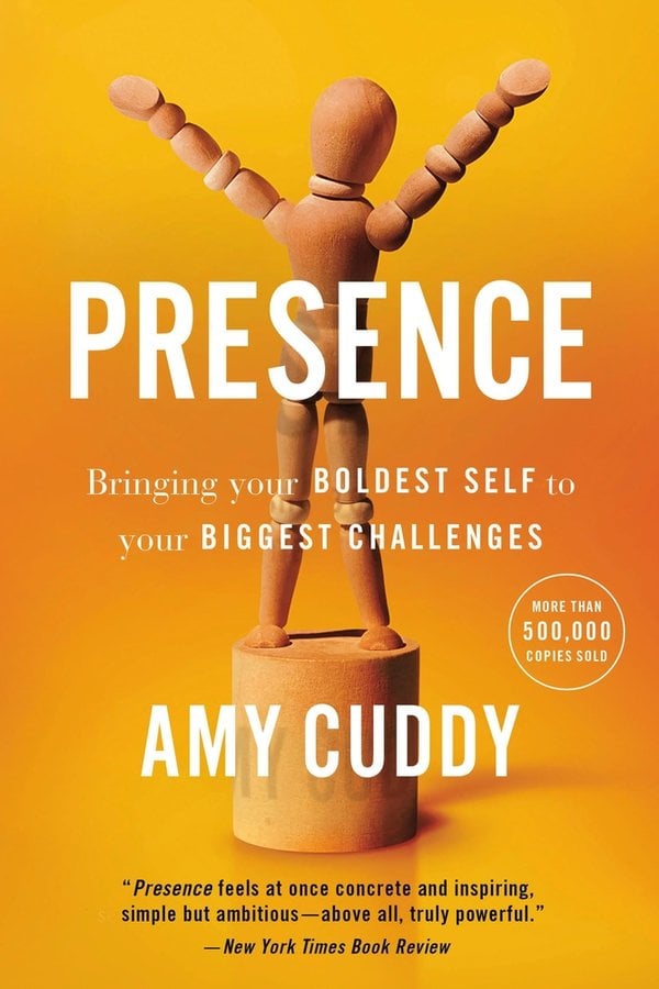 Book cover of Presence by Amy Cuddy.
