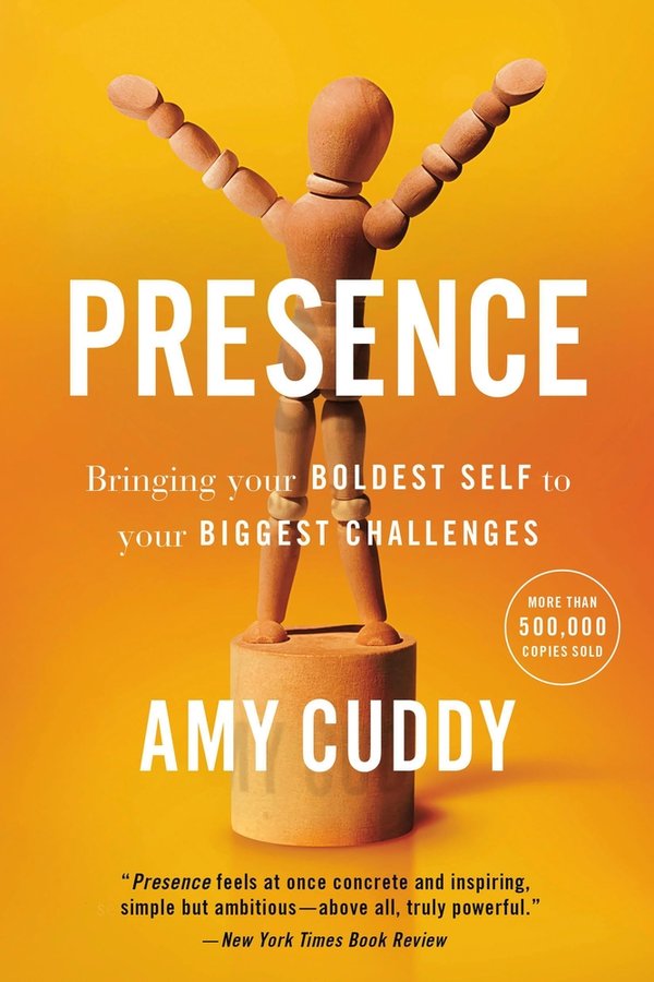 Book cover of Presence by Amy Cuddy.