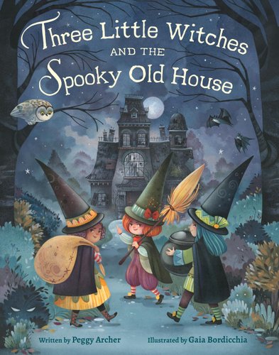 Three Little Witches and the Spooky Old House book cover