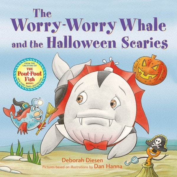 The Worry-Worry Whale and the Halloween Scaries bookcover