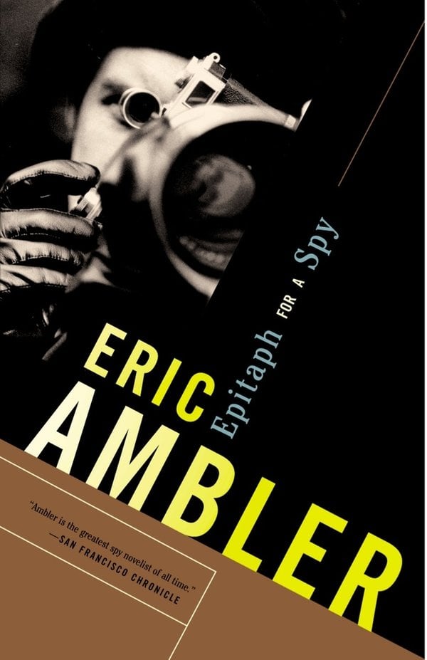 Epitaph for a Spy bookcover