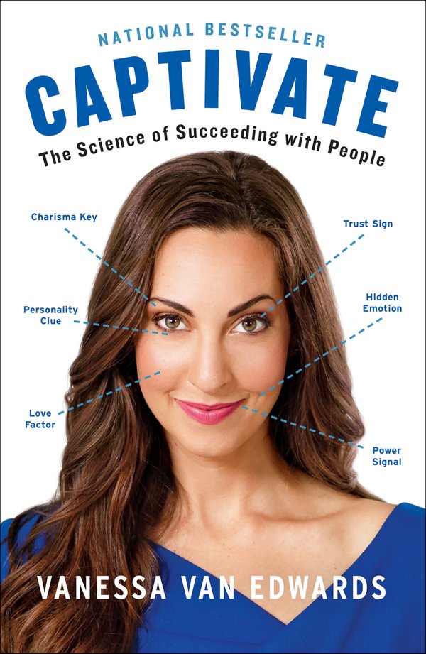 Book cover of Captivate by Vanessa Van Edwards.