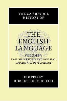 The Cambridge History of the English Language bookcover