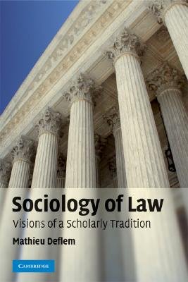 Sociology of Law a book by Assistant Professor of Sociology Mathieu ...