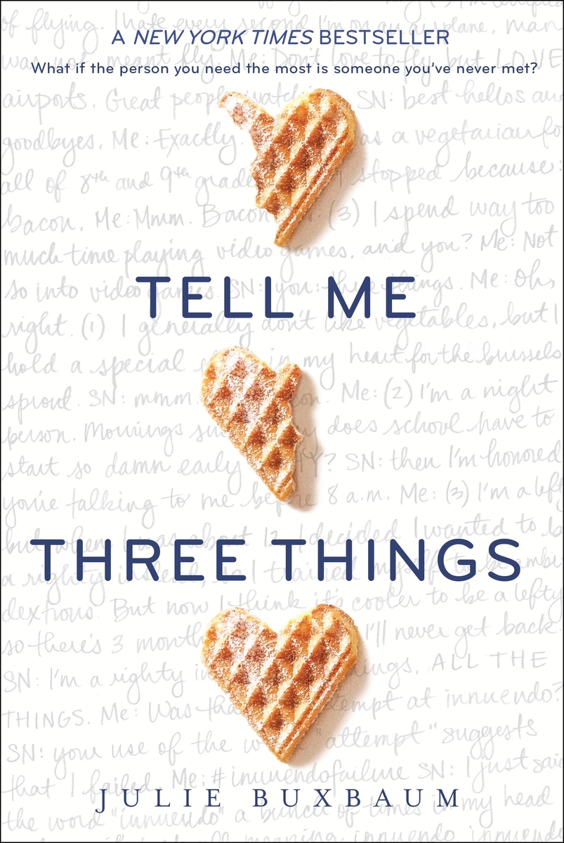 Tell Me Three Things bookcover
