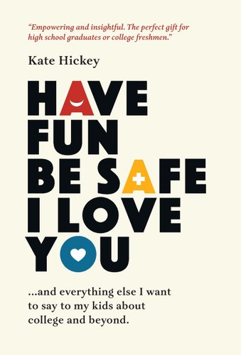Cream colored book cover. Quote stating "Empowering and insightful. The perfect gift for high school graduates or college freshmen."