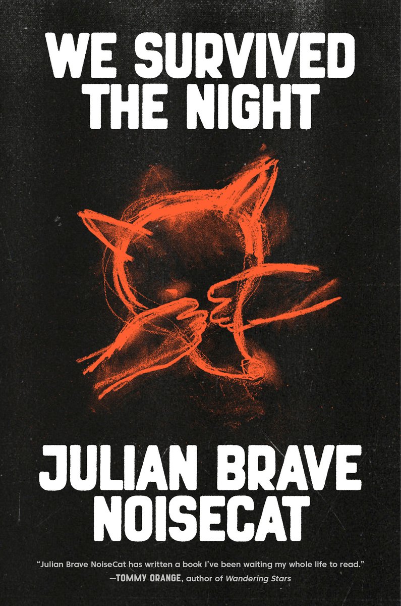A drawing of a cat and two hands covering either side of its face on a black background. The title and author name are in white.