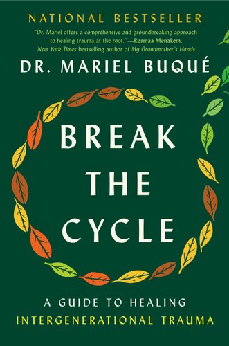 Break the Cycle cover with the title surrounded by a circle of different colored leaves.