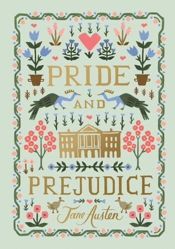 Pride and Prejudice by Jane Austen book cover