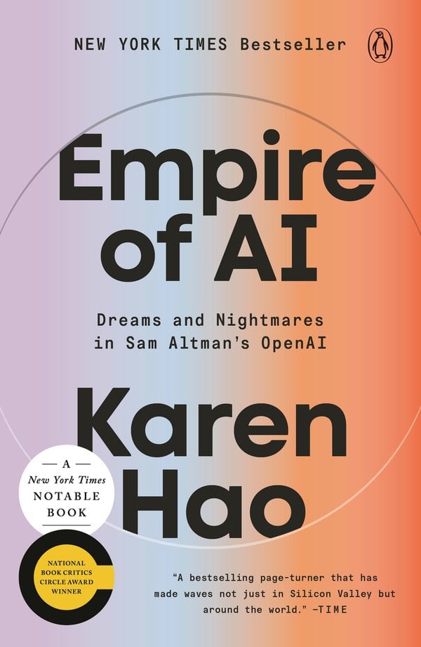 Cover of Empire of AI