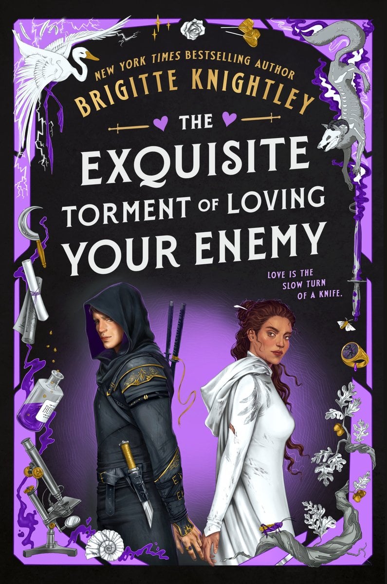 The Exquisite Torment of Loving Your Enemy by Brigitte Knightley book cover
