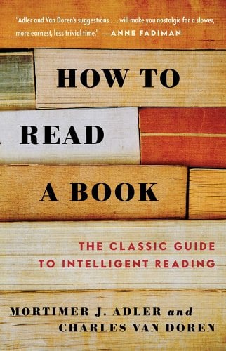 bookcover for How to Read a Book