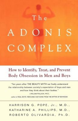 An orange glow reveals a silhouette of a man flexing in the distance. The bottom half of the cover describes the authors, and sub-text of the book.