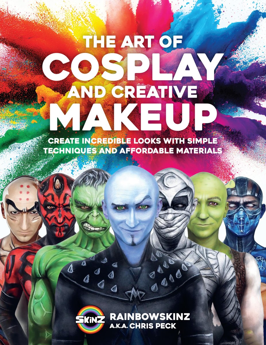 Cosmax Book The Art of Cosplay and Creative Makeup a book by Chris Peck and ...