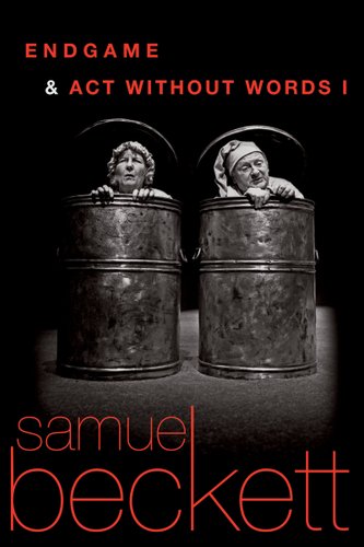 Two people sit inside metal containers wearing night clothes. They are set against a stark black background. The title sits above them in red letters. The author's name sits below them in large, red letters.