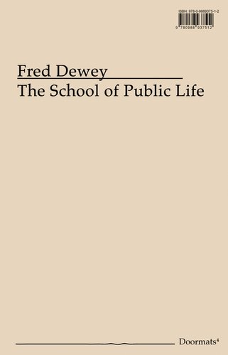 Cover of The School of Public Life