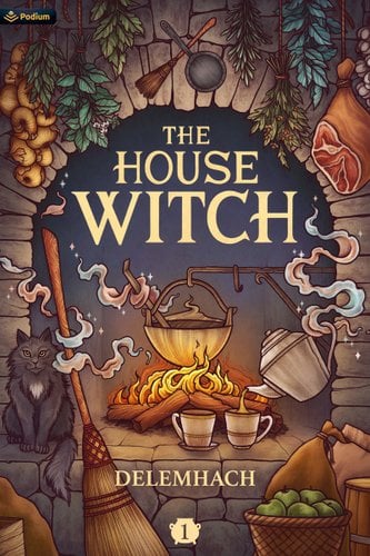 The House Witch by Delemhach, book cover