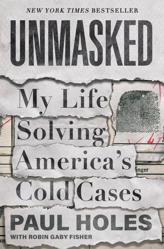 A finger print is the right side of the cover, along with the title looking as if its been ripped from a newspaper.
