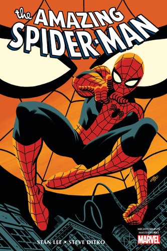 The Amazing Spider-Man - Vol 1 - Marvel Comic bookw ith Spider-Man swinging from his web.